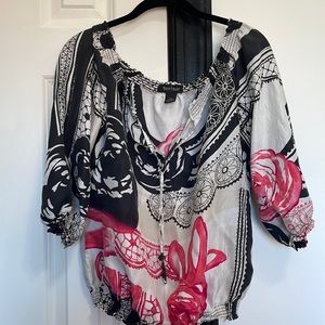 Off shoulder sexy blouse